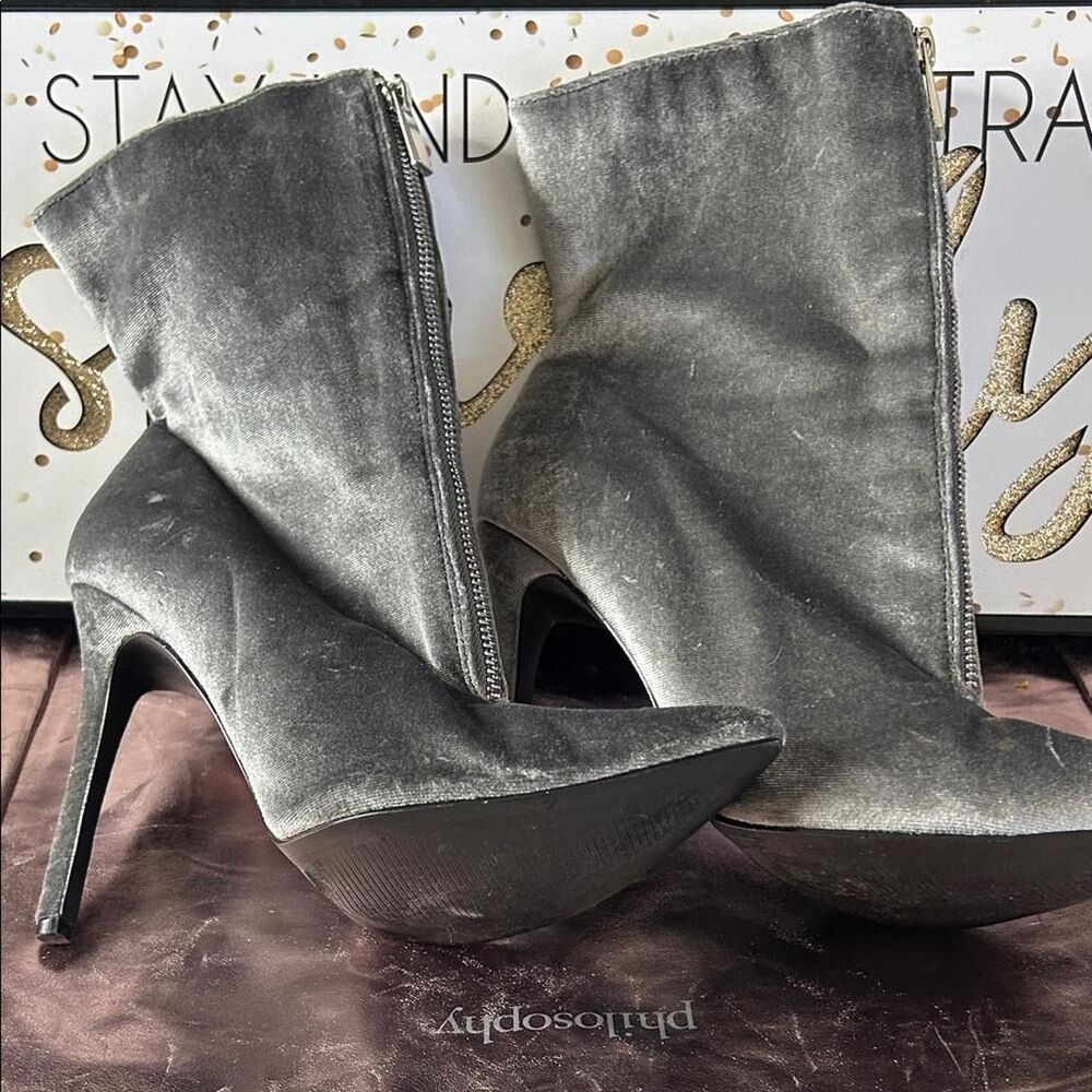Philosophy Women's Grey Boots